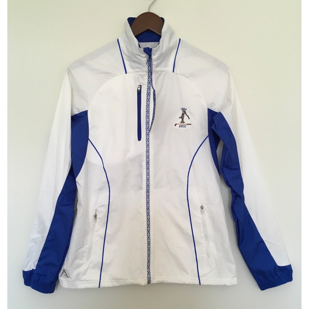NWT Antigua Womens Sz S Golf Desert Dry Performance-72 Shirt Jacket Lightweight